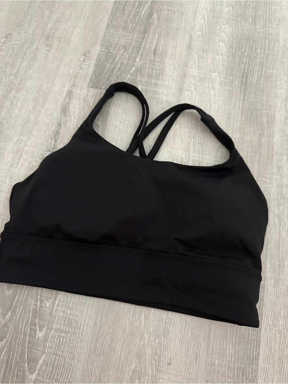 lululemon athletica Black Strappy Sports Bra